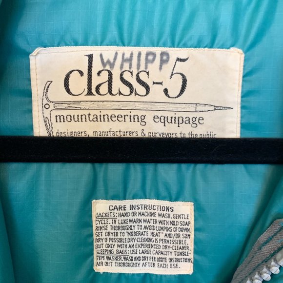 Vintage Class-5 Mountaineering Equipage Down Puffer Jacket Mens LG Parka coat - Picture 4 of 4